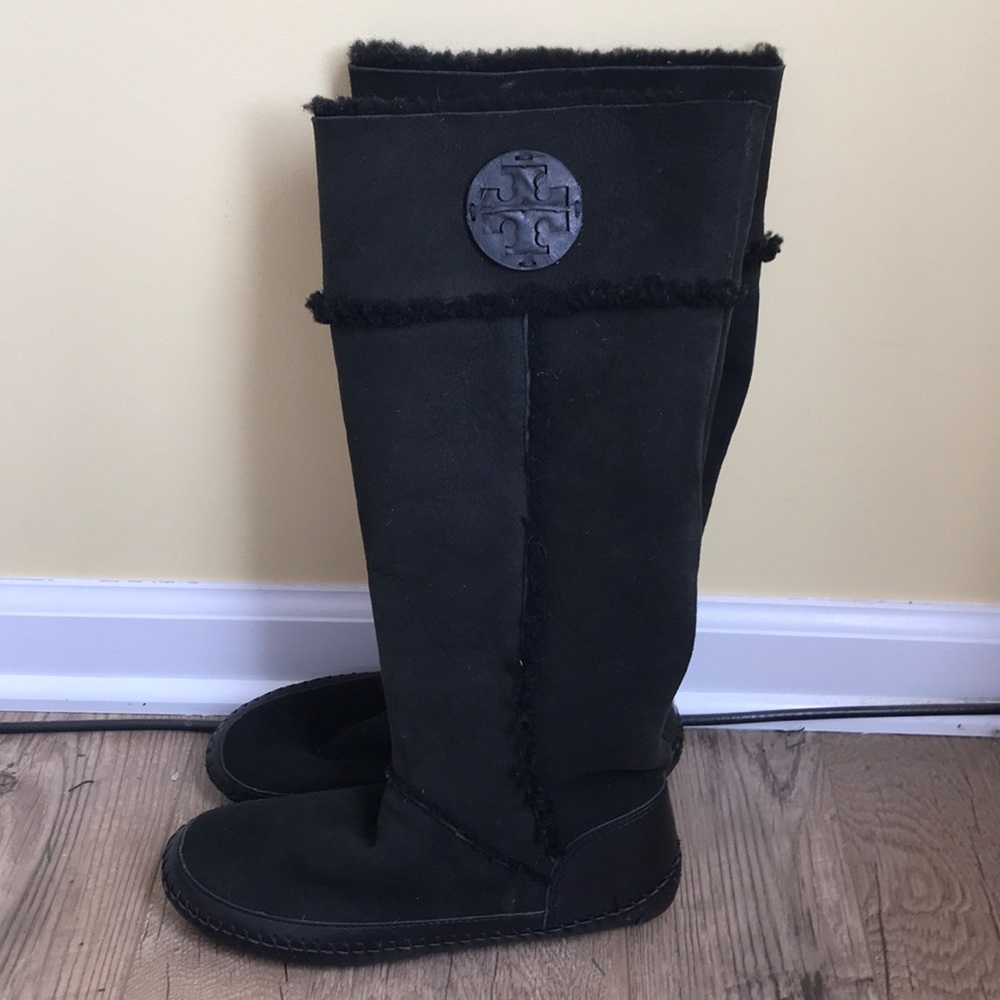 Tory Burch lined boots